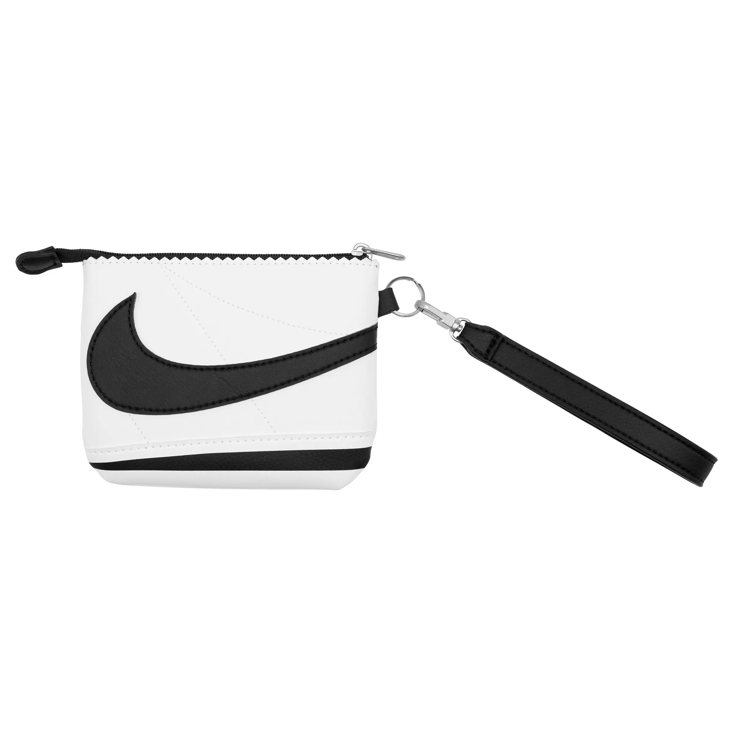 完売必須!☆Nike Icon Cortez Wristlet Nike Icon Cortez Wristlet Zipper Pocket Wallet White/Royal